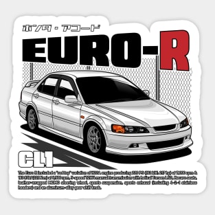 Accord Euro-R CL1 T-Shirt Sticker